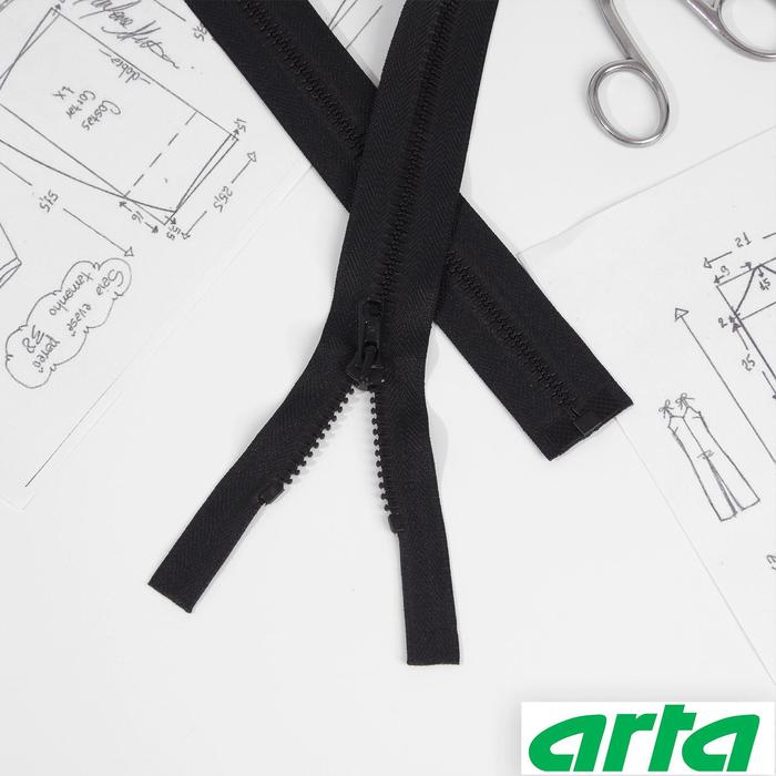 Молния «Трактор», Т10, разъёмная, 40 см, цвет чёрный №077
Молния «Трактор», Т10, разъёмная, 40 см, цвет чёрный №077