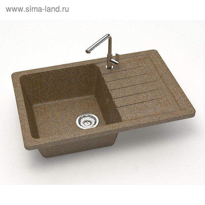 Мойка кухонная из камня ZETT lab. 16/Q9, 740x490x210 мм, матовая, врезная, терракотовая
Мойка кухонная из камня ZETT lab. 16/Q9, 740x490x210 мм, матовая, врезная, терракотовая