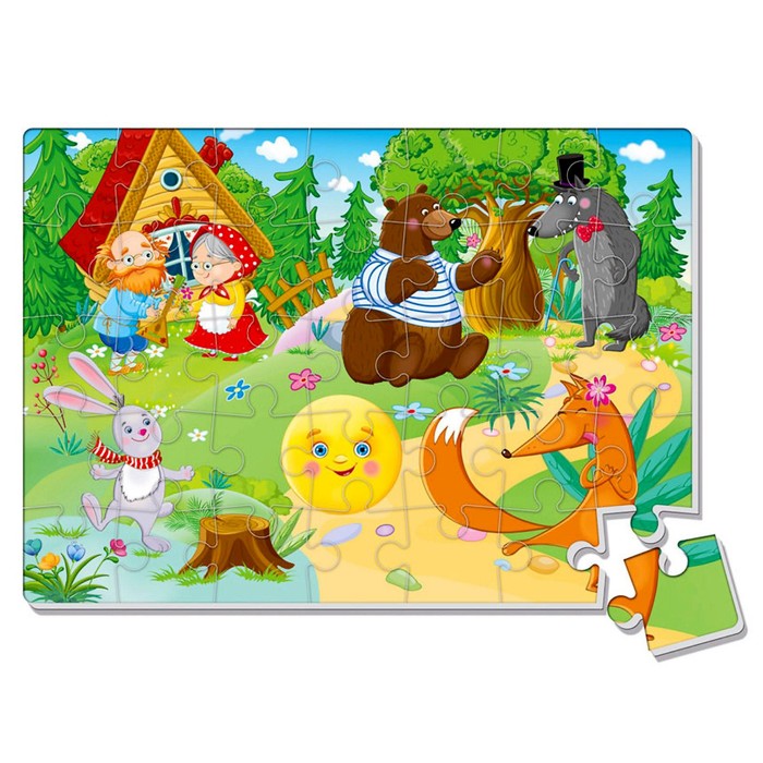 Мягкий пазл «Колобок», 35 элементов
Мягкий пазл «Колобок», 35 элементов