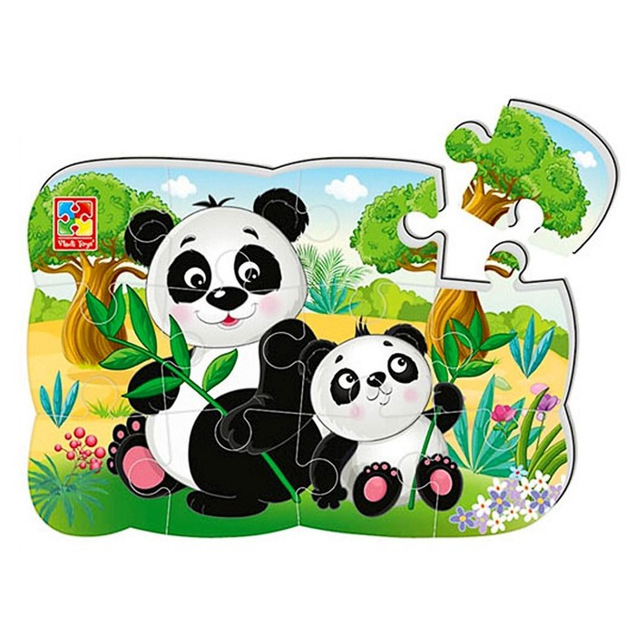 Магнитный пазл «Пандочка», 12 элементов
Магнитный пазл «Пандочка», 12 элементов