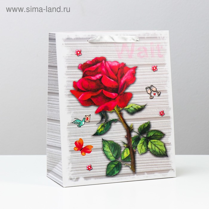 Пакет подарочный ламинированный, 26 x 32 x 12 см
Пакет подарочный ламинированный, 26 x 32 x 12 см