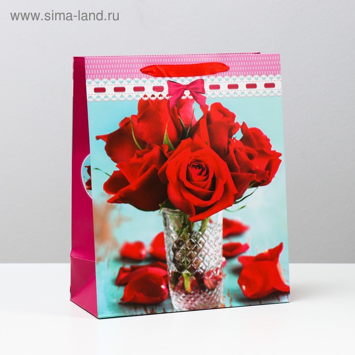 Пакет подарочный ламинированный, 26 x 32 x 12 см
Пакет подарочный ламинированный, 26 x 32 x 12 см