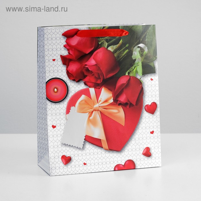 Пакет подарочный ламинированный, 26 x 32 x 12 см
Пакет подарочный ламинированный, 26 x 32 x 12 см