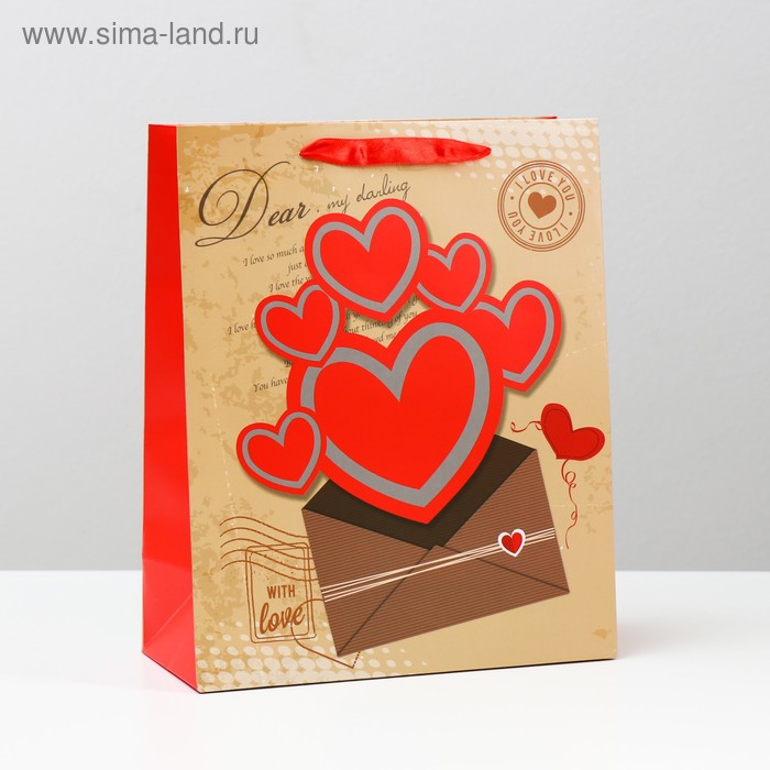 Пакет подарочный ламинированный, 26 x 32 x 12 см
Пакет подарочный ламинированный, 26 x 32 x 12 см