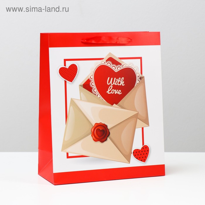 Пакет подарочный ламинированный, 26 x 32 x 12 см
Пакет подарочный ламинированный, 26 x 32 x 12 см