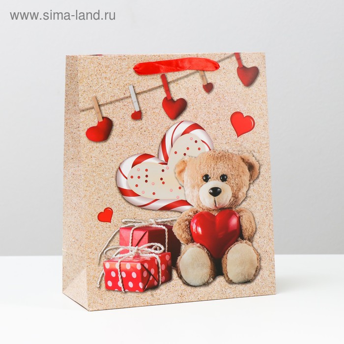 Пакет подарочный ламинированный, 26 x 32 x 12 см
Пакет подарочный ламинированный, 26 x 32 x 12 см