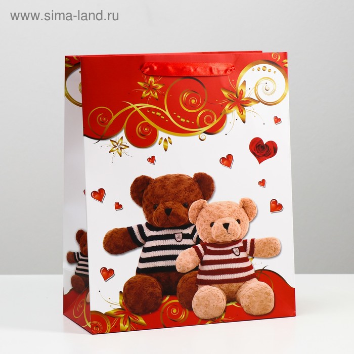 Пакет подарочный ламинированный, 26 x 32 x 12 см
Пакет подарочный ламинированный, 26 x 32 x 12 см