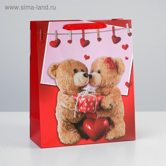 Пакет подарочный ламинированный, 26 x 32 x 12 см
Пакет подарочный ламинированный, 26 x 32 x 12 см