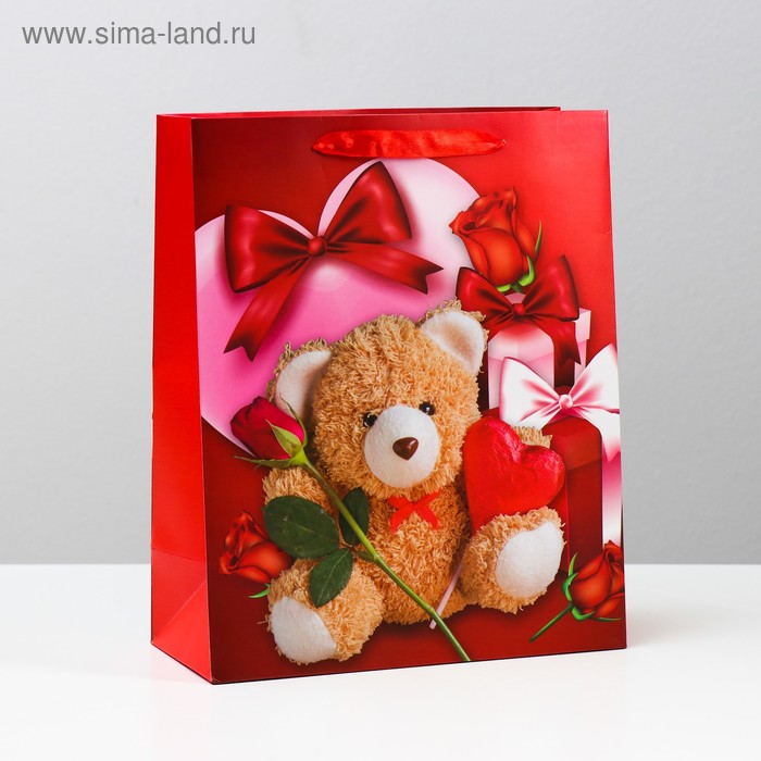 Пакет подарочный ламинированный, 26 x 32 x 12 см
Пакет подарочный ламинированный, 26 x 32 x 12 см