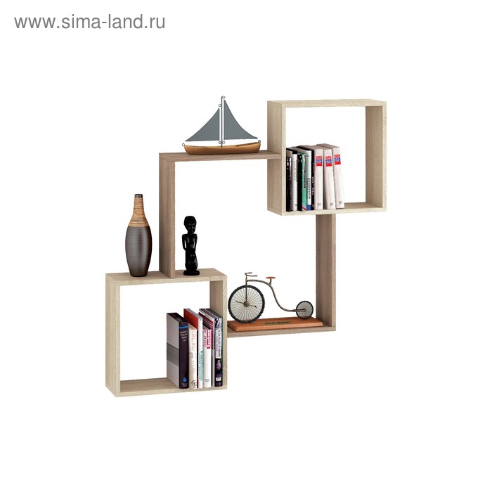 Полка навесная ПН-02, 1050х1050х180, Ясень шимо/Дуб сонома
Полка навесная ПН-02, 1050х1050х180, Ясень шимо/Дуб сонома