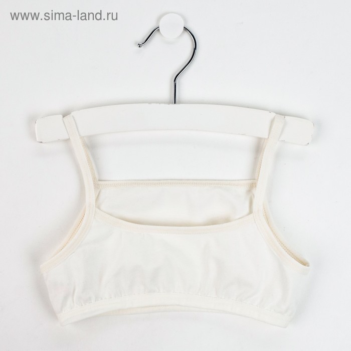 Топ-майка для девочки, цвет кремовый, рост 152 см
Топ-майка для девочки, цвет кремовый, рост 152 см