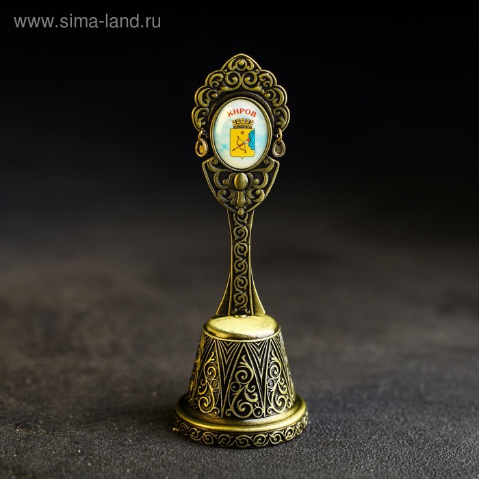 Колокольчик в форме кокошника «Киров. Трифонов монастырь»
Колокольчик в форме кокошника «Киров. Трифонов монастырь»