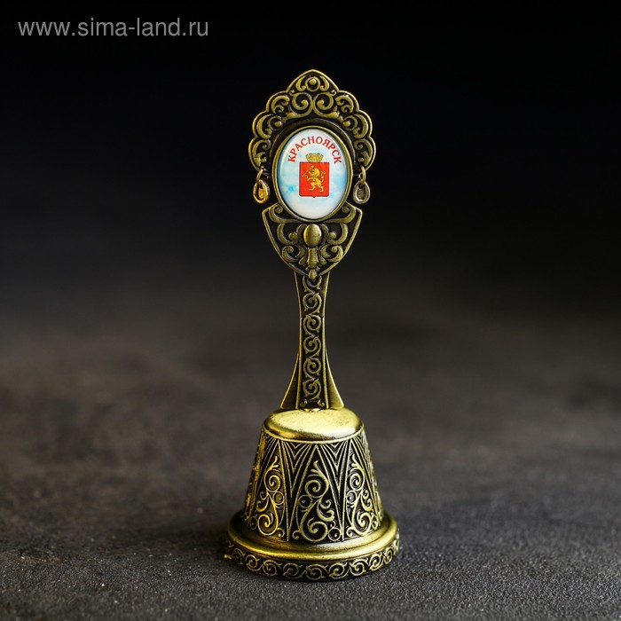 Колокольчик в форме кокошника «Красноярск. ЖД вокзал»
Колокольчик в форме кокошника «Красноярск. ЖД вокзал»