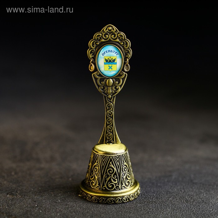 Колокольчик в форме кокошника «Оренбург. Областной драматический театр»
Колокольчик в форме кокошника «Оренбург. Областной драматический театр»