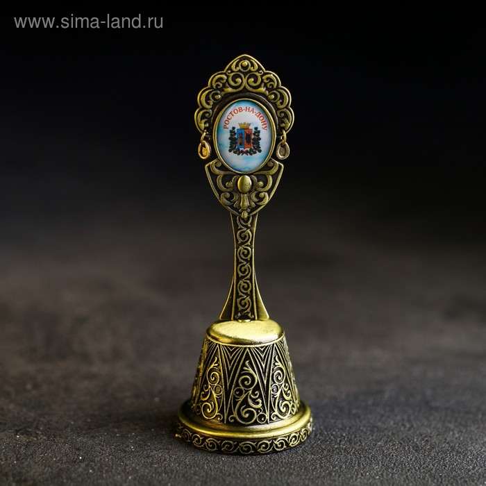 Колокольчик в форме кокошника «Ростов-на-Дону. Собор Пресвятой Богородицы» 
Колокольчик в форме кокошника «Ростов-на-Дону. Собор Пресвятой Богородицы»