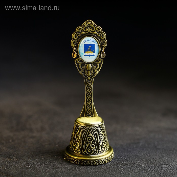 Колокольчик в форме кокошника «Тюмень. Знаменский кафедральный собор»
Колокольчик в форме кокошника «Тюмень. Знаменский кафедральный собор»