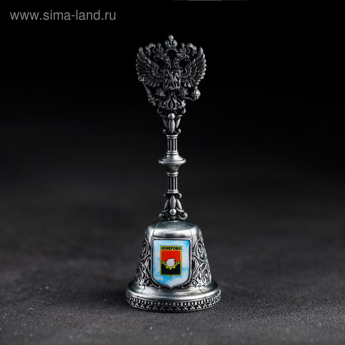 Колокольчик в форме герба «Кемерово. Память шахтерам Кузбасса»
Колокольчик в форме герба «Кемерово. Память шахтерам Кузбасса»