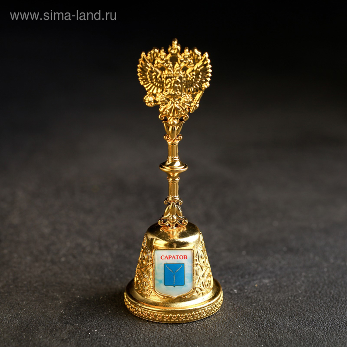 Колокольчик в форме герба «Саратов. Консерватория»
Колокольчик в форме герба «Саратов. Консерватория»