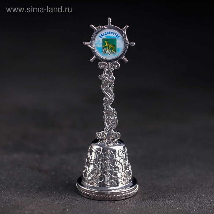 Колокольчик в форме штурвала «Владивосток. Русский мост»
Колокольчик в форме штурвала «Владивосток. Русский мост»