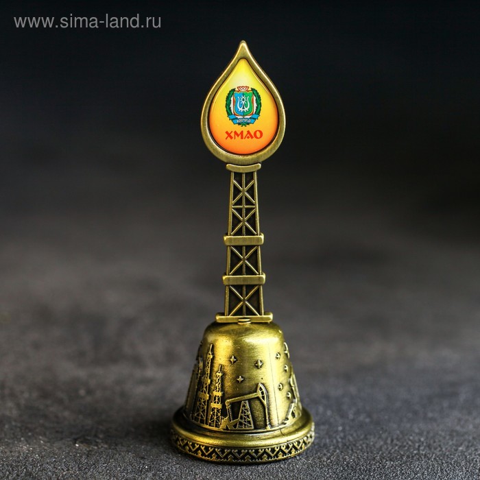 Колокольчик в форме капли «ХМАО»
Колокольчик в форме капли «ХМАО»