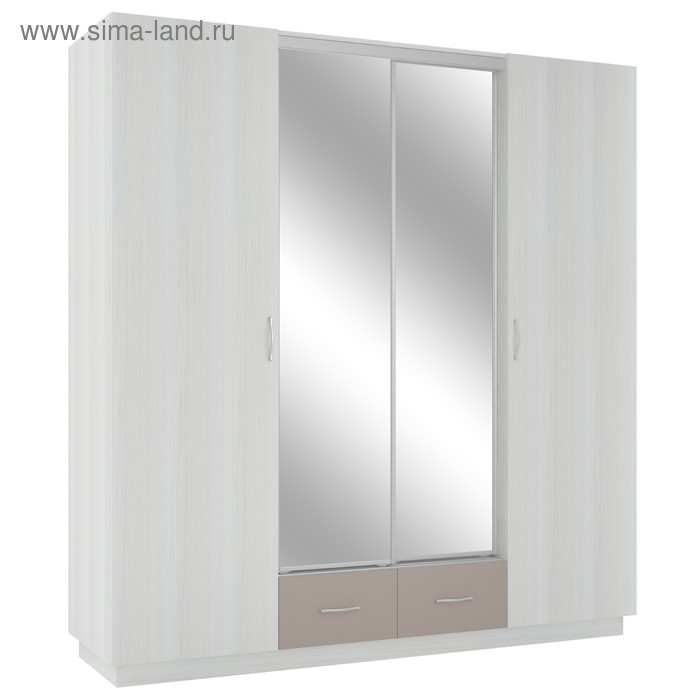 Шкаф Милос 11-1 2136х2008х574 Ясень Анкор светлый /Мокко
Шкаф Милос 11-1 2136х2008х574 Ясень Анкор светлый /Мокко