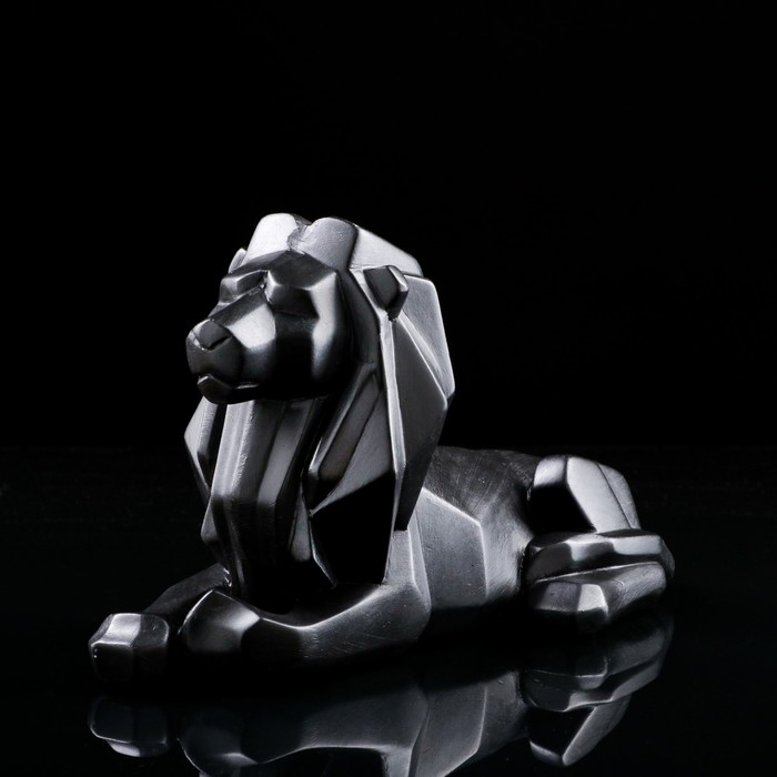 Статуэтка "Лев", оригами, чёрная, 21 см
Статуэтка "Лев", оригами, чёрная, 21 см