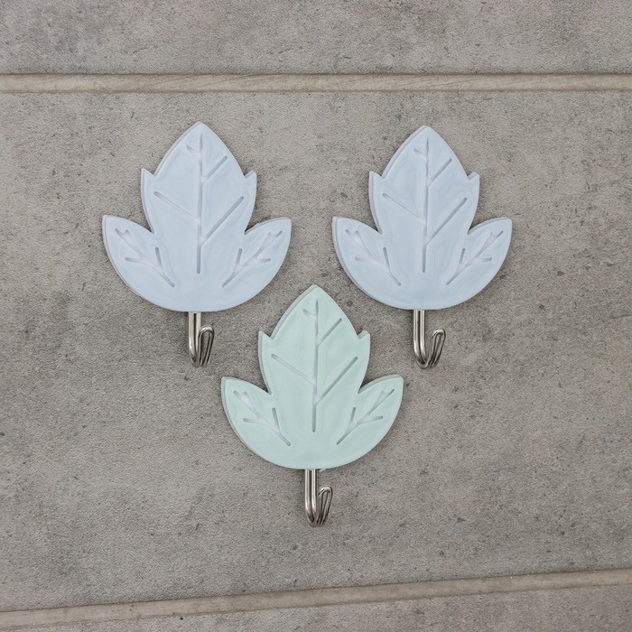 Крючок на липучке «Кленовые листочки», 3 шт, цвет МИКС
Крючок на липучке «Кленовые листочки», 3 шт, цвет МИКС