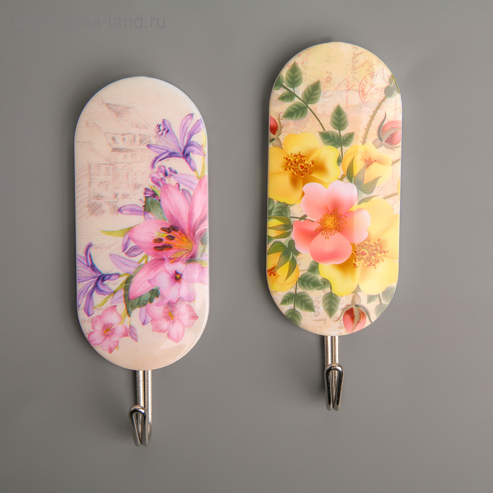 Крючок на липучке «Полевые цветы», 2 шт, цвет МИКС
Крючок на липучке «Полевые цветы», 2 шт, цвет МИКС