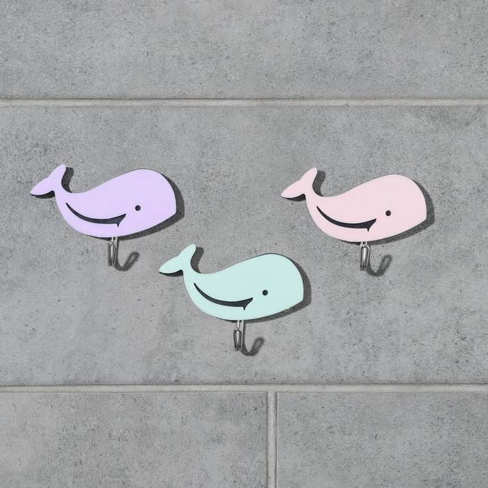 Набор крючков на липучке «Цветик», 3 шт, цвет и форма МИКС
Набор крючков на липучке «Цветик», 3 шт, цвет и форма МИКС