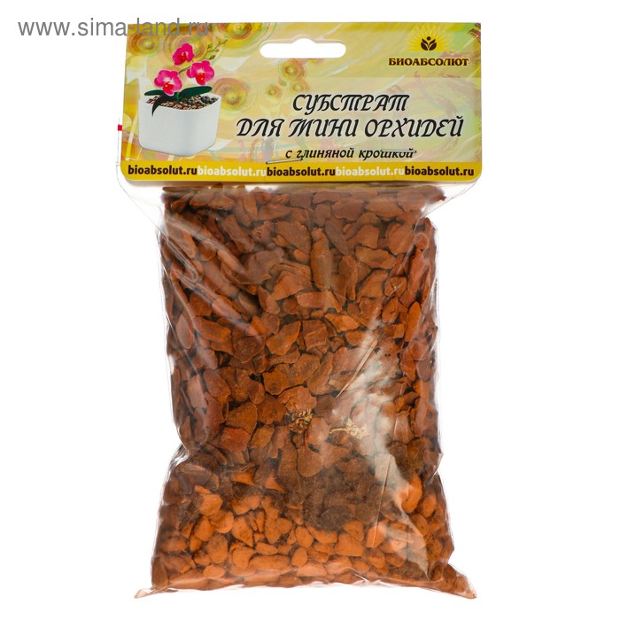 Субстрат для мини орхидей "Биоабсолют", с глиняной крошкой, 0,5 л
Субстрат для мини орхидей "Биоабсолют", с глиняной крошкой, 0,5 л