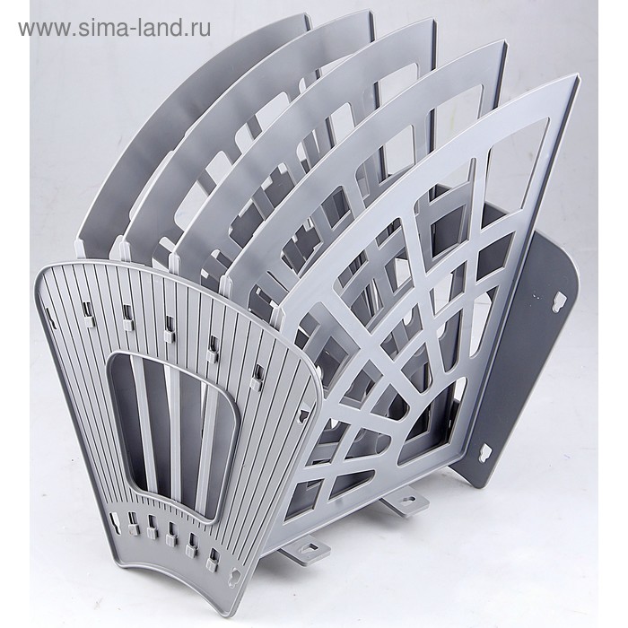 Лоток-веер Стамм "Эконом", 5 секций, 4 отделения, серый
Лоток-веер Стамм "Эконом", 5 секций, 4 отделения, серый