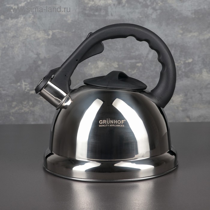 Чайник со свистком «Мориас», 3,5 л, индукция
Чайник со свистком «Мориас», 3,5 л, индукция