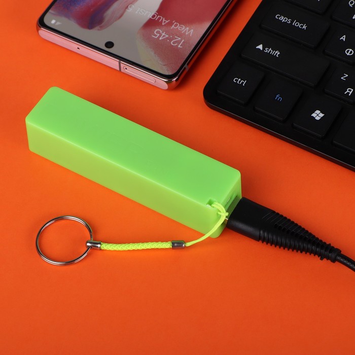 Внешний аккумулятор LuazON PB-03, 2200 мАч, USB, 1 А, крепление кольцо, зелёный
Внешний аккумулятор LuazON PB-03, 2200 мАч, USB, 1 А, крепление кольцо, зелёный