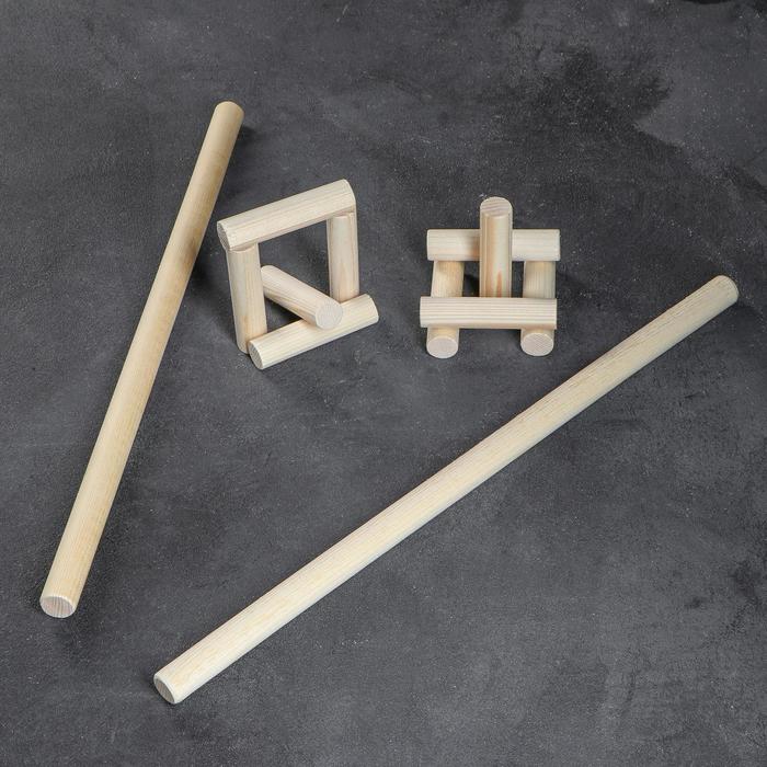 Игра "Городки", комплект из 12 предметов, массив сосны
Игра "Городки", комплект из 12 предметов, массив сосны