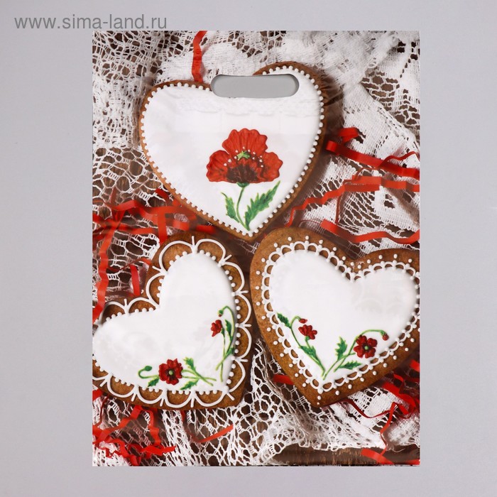 Пакет полиэтиленовый с вырубной, усиленной ручкой, 31 х 40 см, 60 мкм
Пакет полиэтиленовый с вырубной, усиленной ручкой, 31 х 40 см, 60 мкм