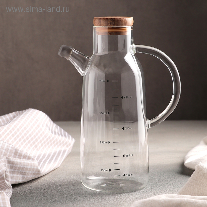 Бутыль для соуса и масла «Эко», 750 мл, 16×8,5×22 см, с мерной шкалой
Бутыль для соуса и масла «Эко», 750 мл, 16×8,5×22 см, с мерной шкалой