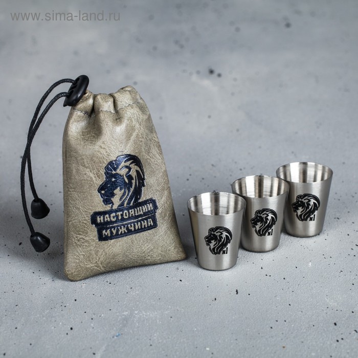 Набор стопок «Настоящий мужчина», 30 мл, 3 шт.
Набор стопок «Настоящий мужчина», 30 мл, 3 шт.