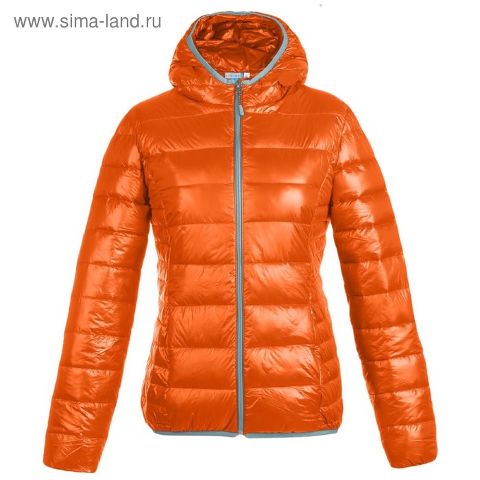 фото Куртка пуховая женская tarner, размер l, цвет оранжевый stride