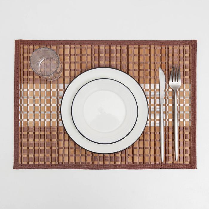 Салфетка кухонная «Шахматы», 40×30 см, цвет коричневый
Салфетка кухонная «Шахматы», 40×30 см, цвет коричневый