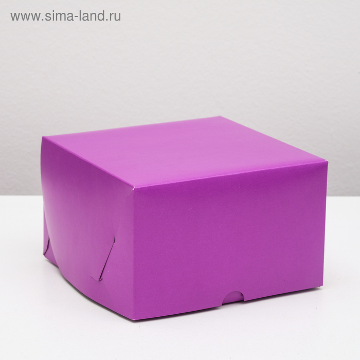 Упаковка для капкейков на 4 шт, без окна, фиолетовая, 16 х 16 х 10 см
Упаковка для капкейков на 4 шт, без окна, фиолетовая, 16 х 16 х 10 см