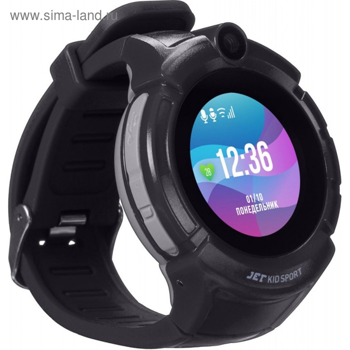 Смарт-часы Jet Kid Sport, 50мм, 1.44", черный
Смарт-часы Jet Kid Sport, 50мм, 1.44", черный