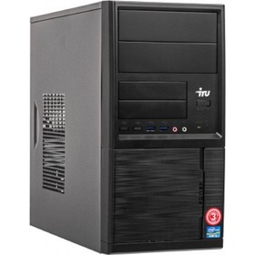 Компьютер IRU Office 313 MT i3 9100F (3.6), 8Гб, 1Тб 7.2к, GT710 1Гб, 400W, черный
Компьютер IRU Office 313 MT i3 9100F (3.6), 8Гб, 1Тб 7.2к, GT710 1Гб, 400W, черный