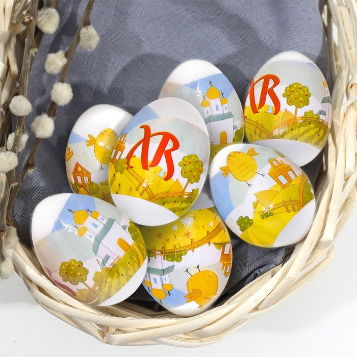 Пасхальная термоплёнка «Радостные цыплята», на 7 яиц 7.3 х 34.2 см
Пасхальная термоплёнка «Радостные цыплята», на 7 яиц 7.3 х 34.2 см