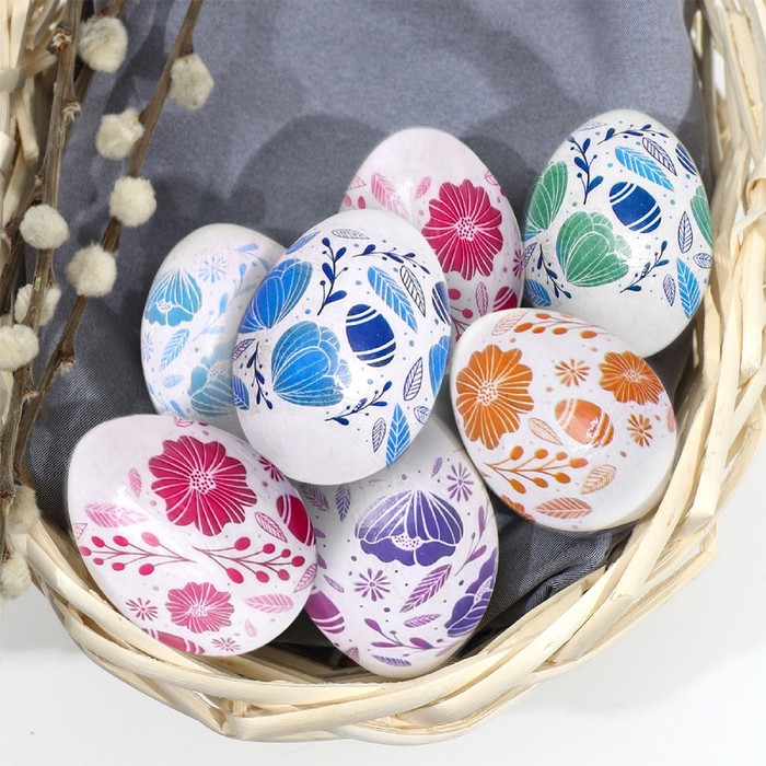 Пасхальная термоплёнка «Цветочки», на 7 яиц
Пасхальная термоплёнка «Цветочки», на 7 яиц