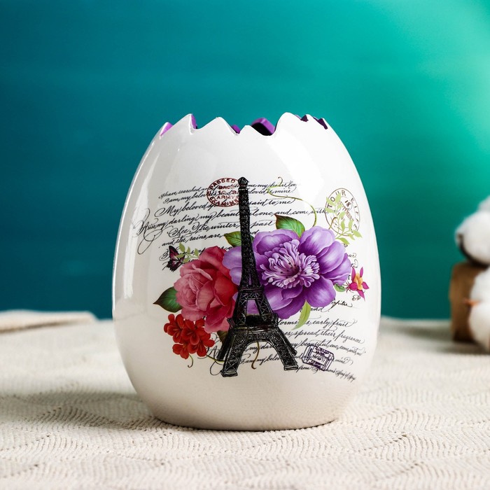 Кашпо "Киндер Париж" 12*12*13 см
Кашпо "Киндер Париж" 12*12*13 см