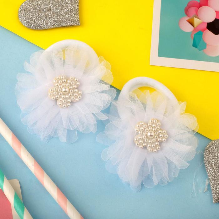 Резинка для волос "Первоклашка" (набор 2 шт) цветок, белый
Резинка для волос "Первоклашка" (набор 2 шт) цветок, белый