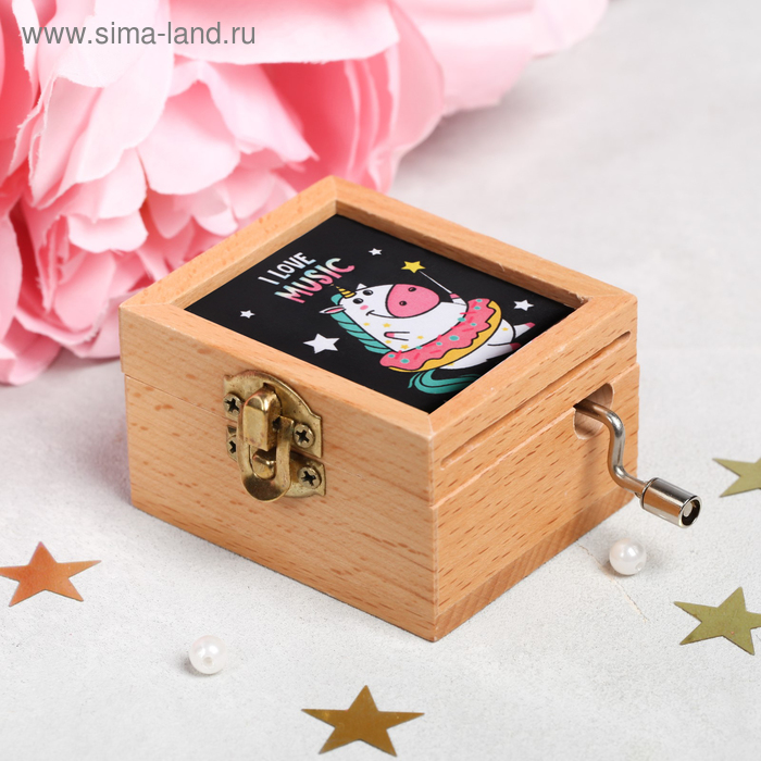 Музыкальная шарманка "Единорожек", 6,5 × 5,5 см
Музыкальная шарманка "Единорожек", 6,5 × 5,5 см