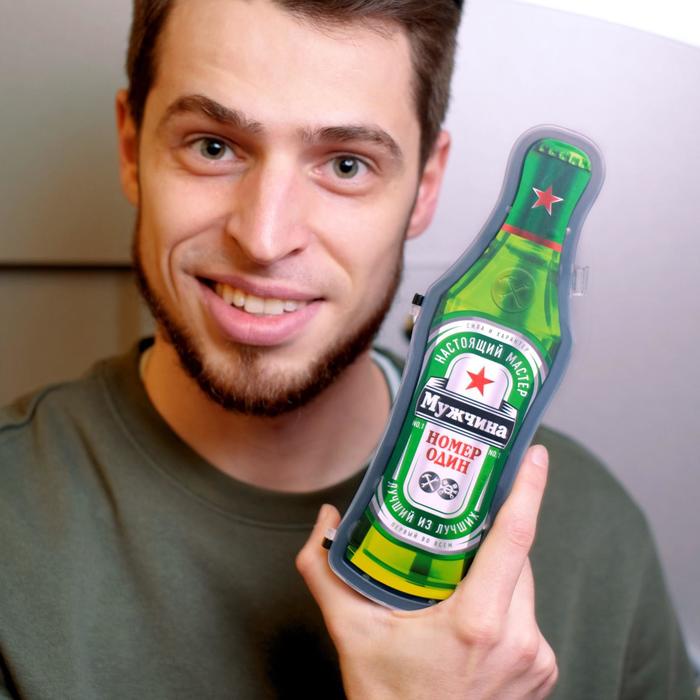 Набор инструментов «Мужчина номер один», в бутылке, 15 предметов
Набор инструментов «Мужчина номер один», в бутылке, 15 предметов