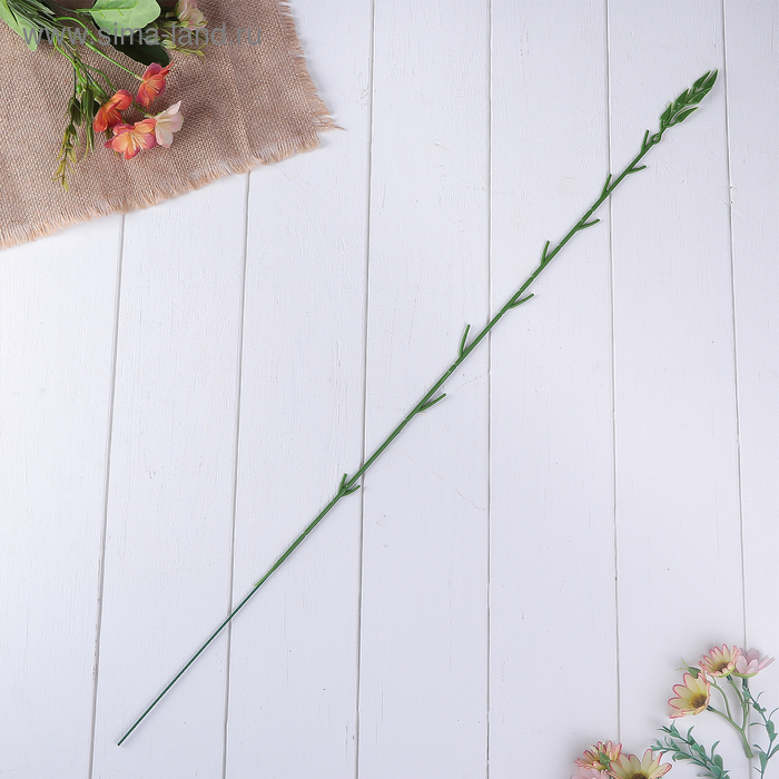 Стебель для изготовления искусственного цветка с листочками 74 см
Стебель для изготовления искусственного цветка с листочками 74 см