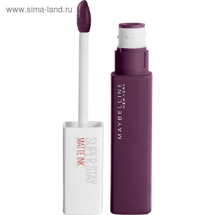 Жидкая губная помада Maybelline Super Stay Matte Ink, матовая, тон №110 Изобретатель
Жидкая губная помада Maybelline Super Stay Matte Ink, матовая, тон №110 Изобретатель
